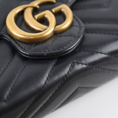Gucci Marmont Wallet On Chain Black - photo 13