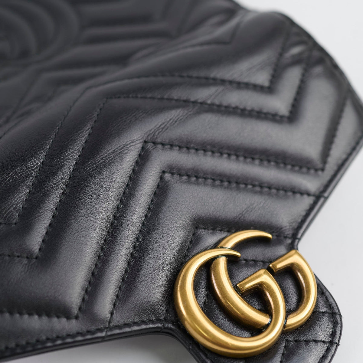 Gucci Marmont Wallet On Chain Black - photo 14