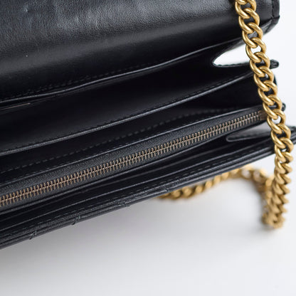 Gucci Marmont Wallet On Chain Black - photo 9