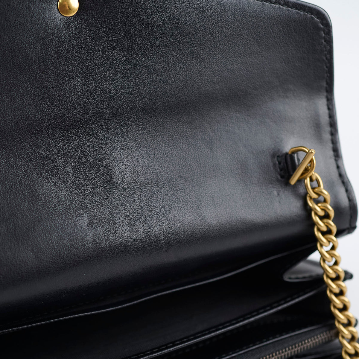 Gucci Marmont Wallet On Chain Black - photo 10