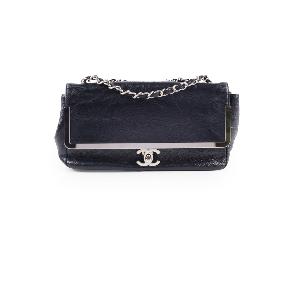 Chanel Navy Seasonal Flap Bag - photo 1