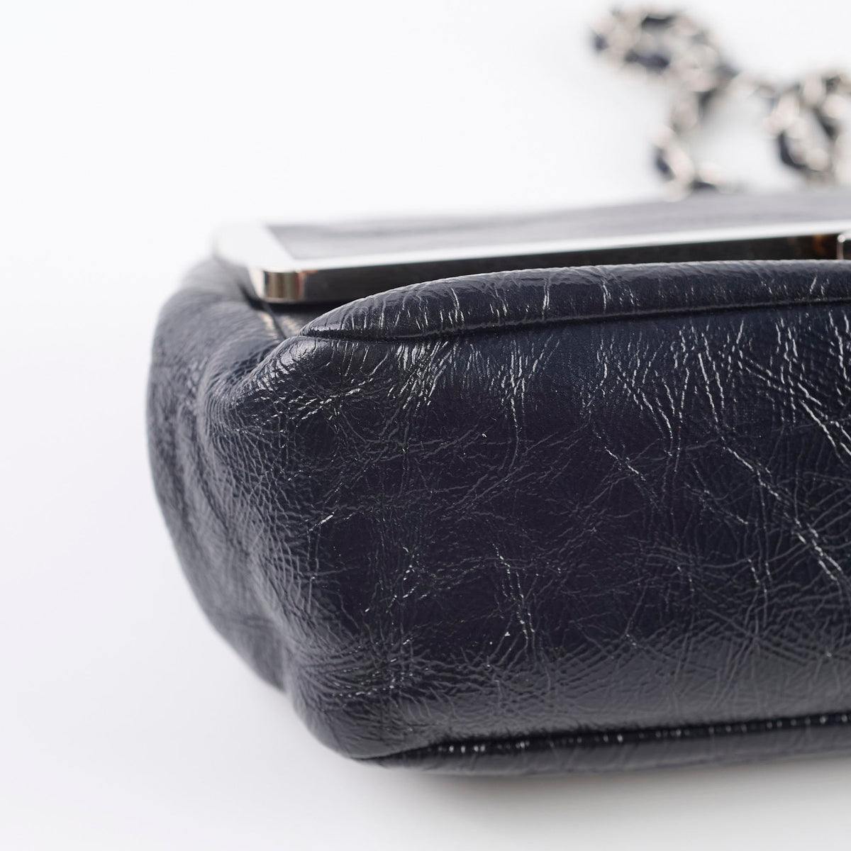 Chanel Navy Seasonal Flap Bag - photo 13
