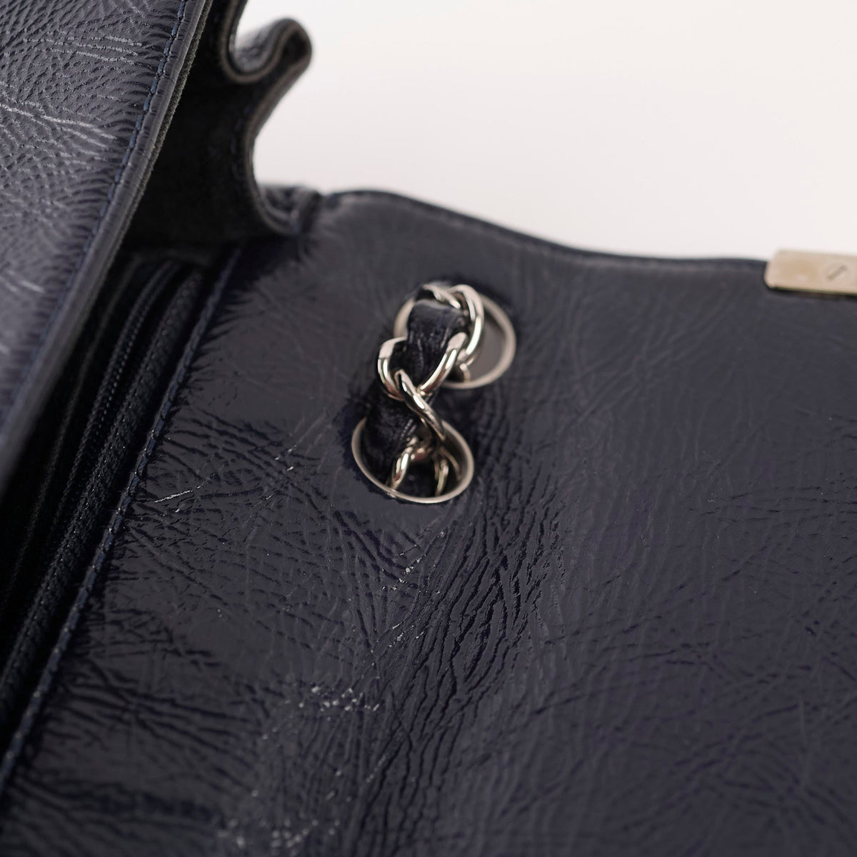 Chanel Navy Seasonal Flap Bag - photo 12