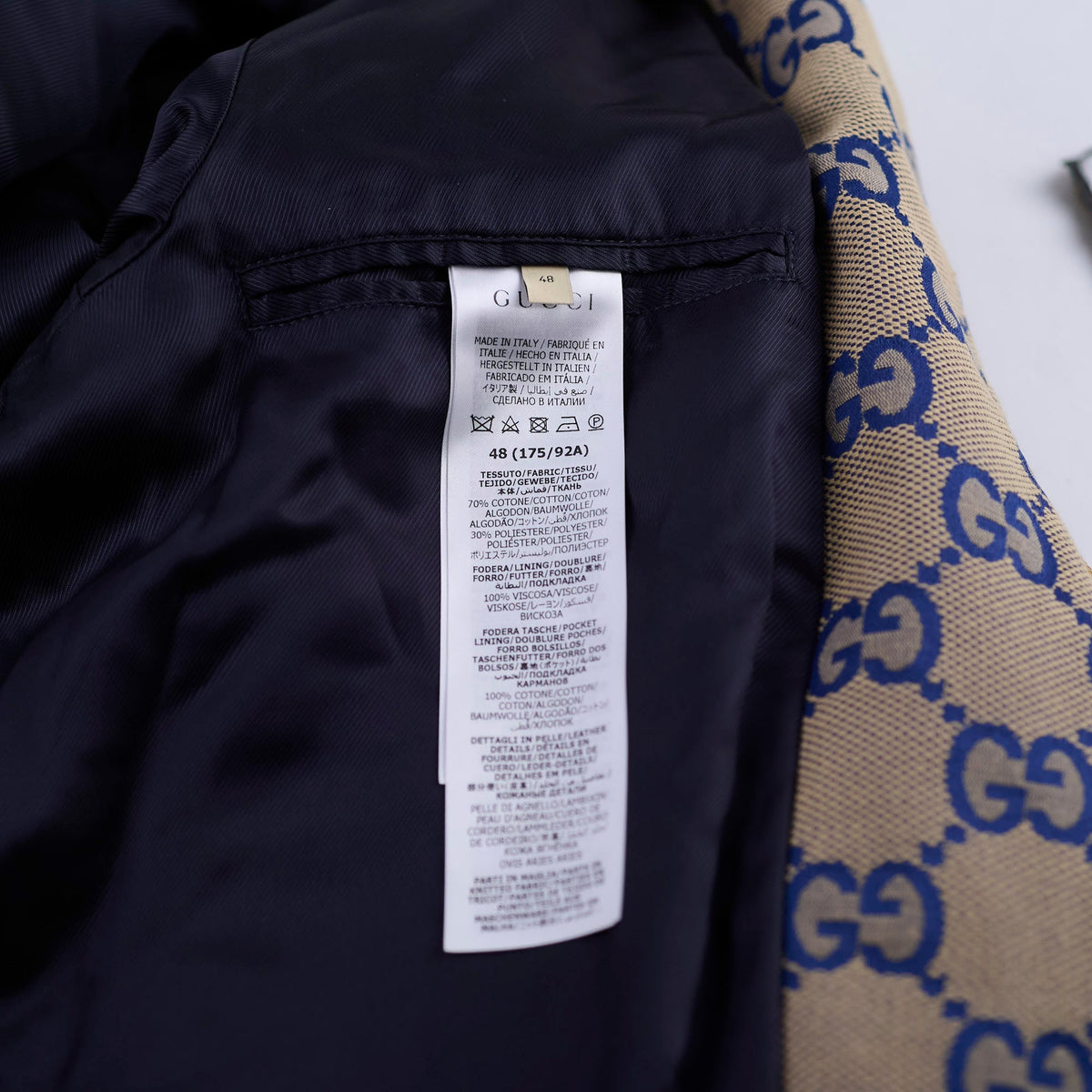 Gucci Jumbo GG Bomber Jacket size 48 - photo 11