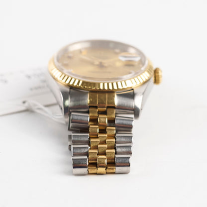 Rolex Datejust 36mm with Diamond Dial Watch Two Toned - photo 3