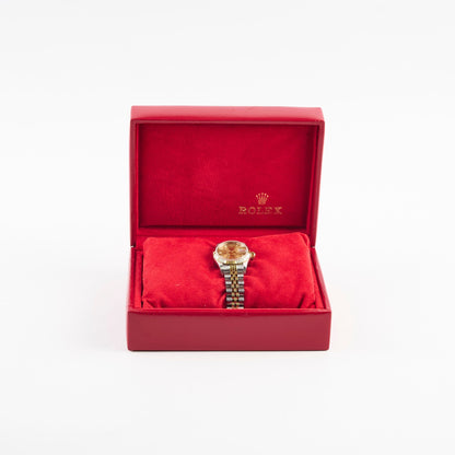 Rolex 26mm Datejust with Diamond Dial Watch Two Toned - photo 12