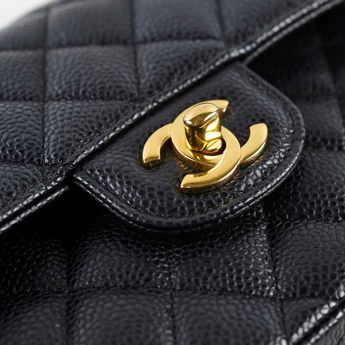 Chanel Caviar Small Double Classic Flap Black Microchipped - photo 15
