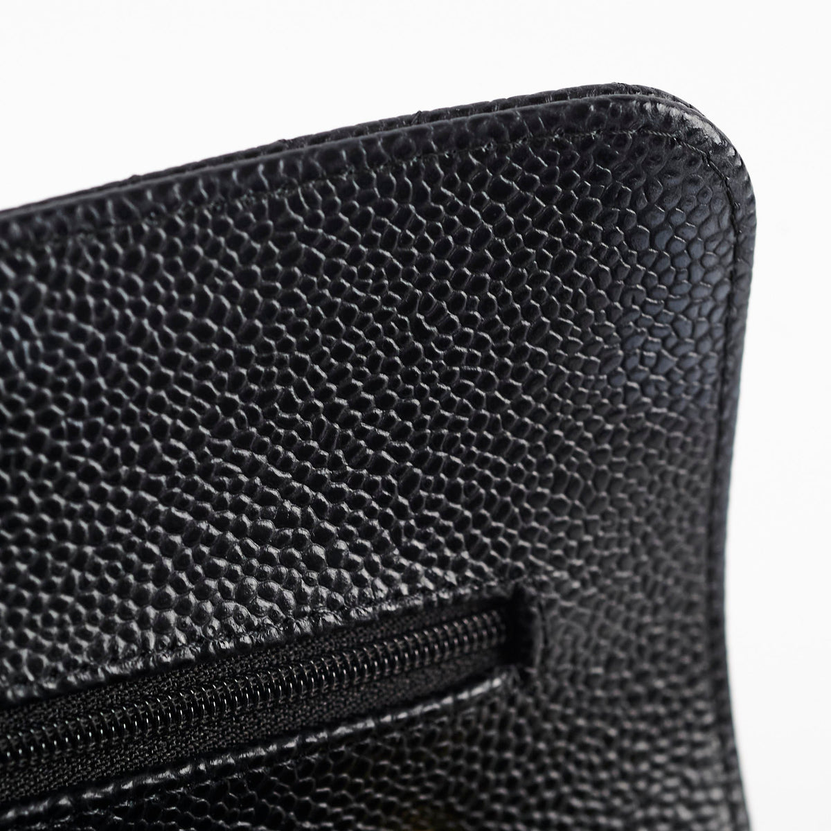 Chanel Caviar Small Double Classic Flap Black Microchipped - photo 6