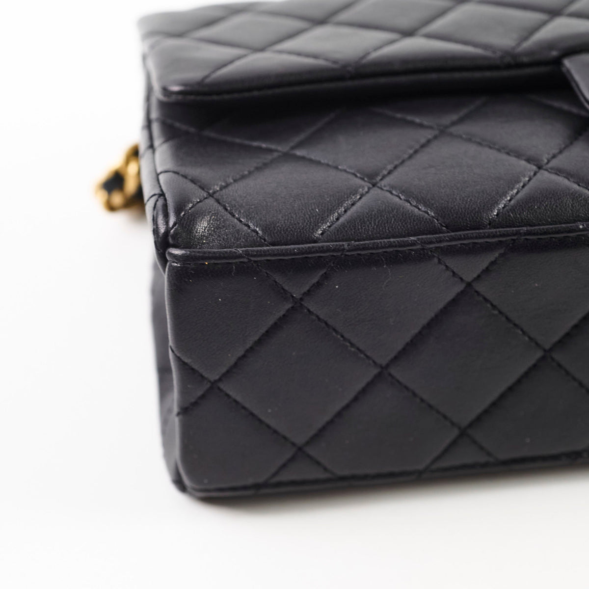 Chanel Chain Flap Bag Black GHW (microchip) - photo 10