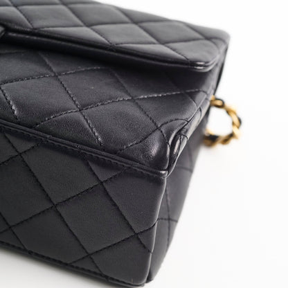 Chanel Chain Flap Bag Black GHW (microchip) - photo 12