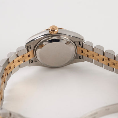 Rolex 26mm Datejust Pink Face Watch - photo 7