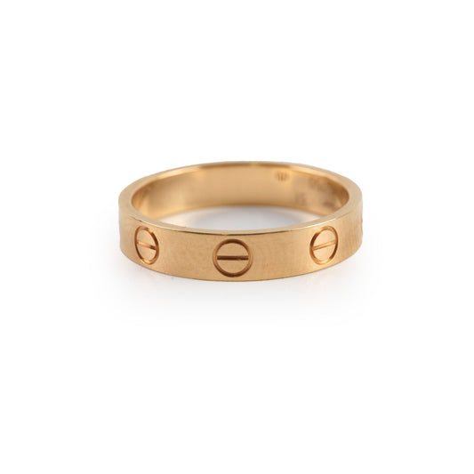 Cartier Love Ring Small Model Pink Gold Size 51 - photo 1