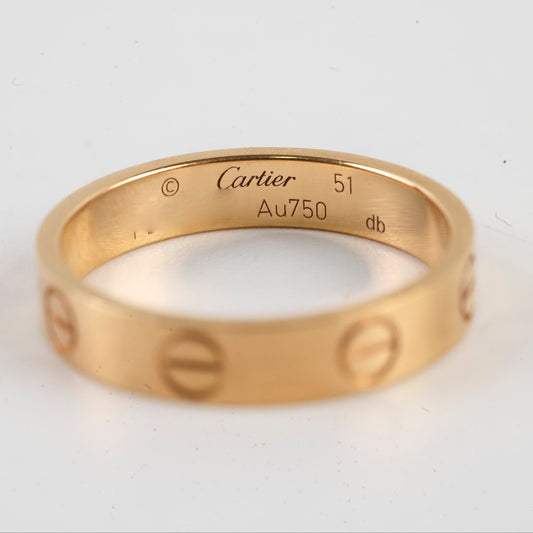 Cartier Love Ring Small Model Pink Gold Size 51 - photo 2