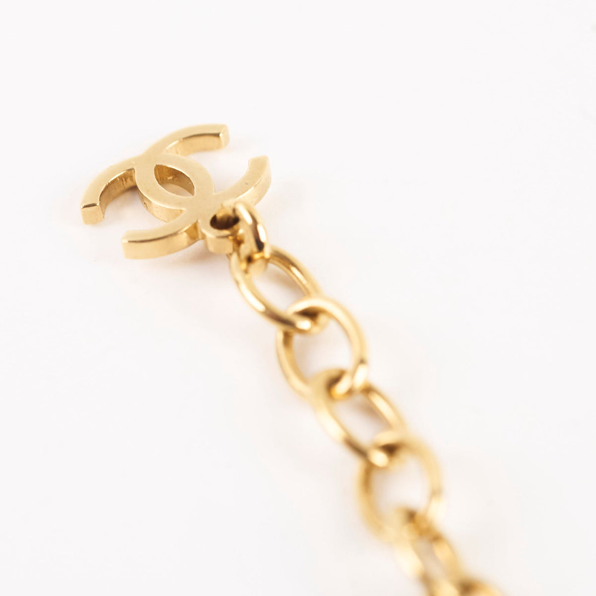 Chanel Crystal Heart CC Choker Gold Tone - photo 9