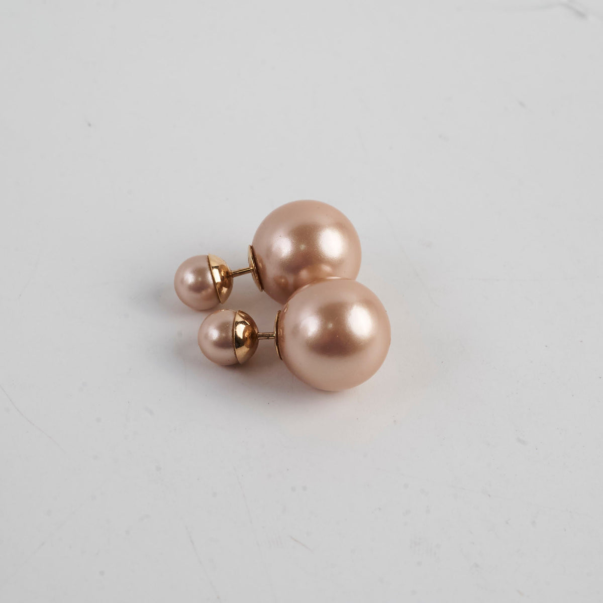 Christian Dior Stud Earrings Pink - photo 4