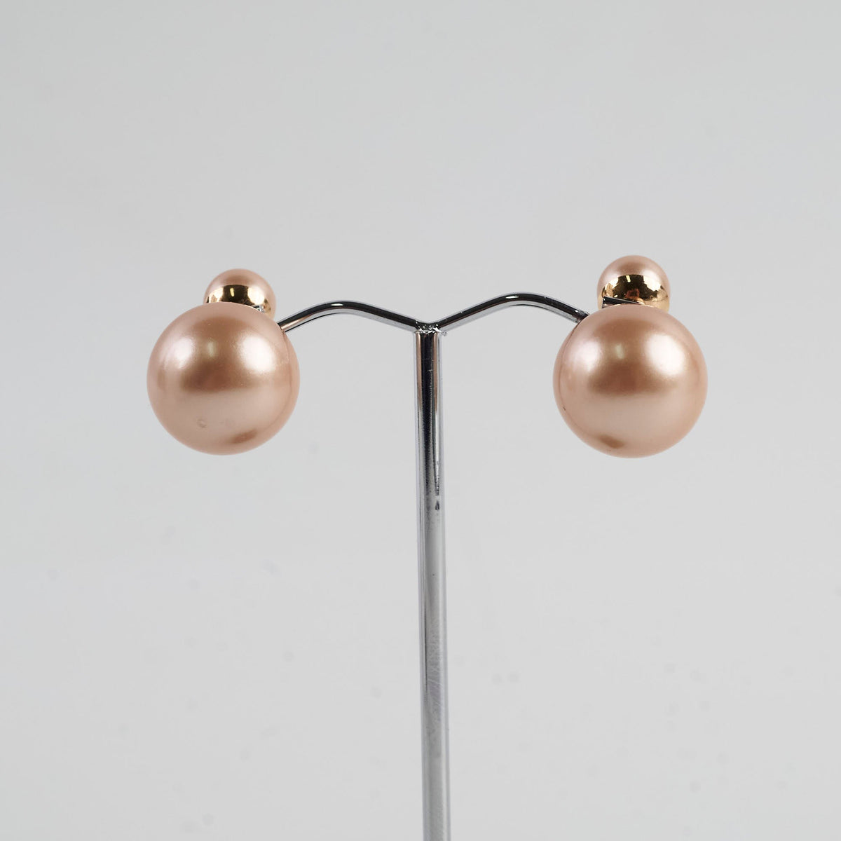 Christian Dior Stud Earrings Pink - photo 6