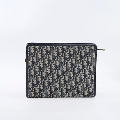 Christian Dior 30 Montaigne Dea Pouch Navy Oblique - photo 2