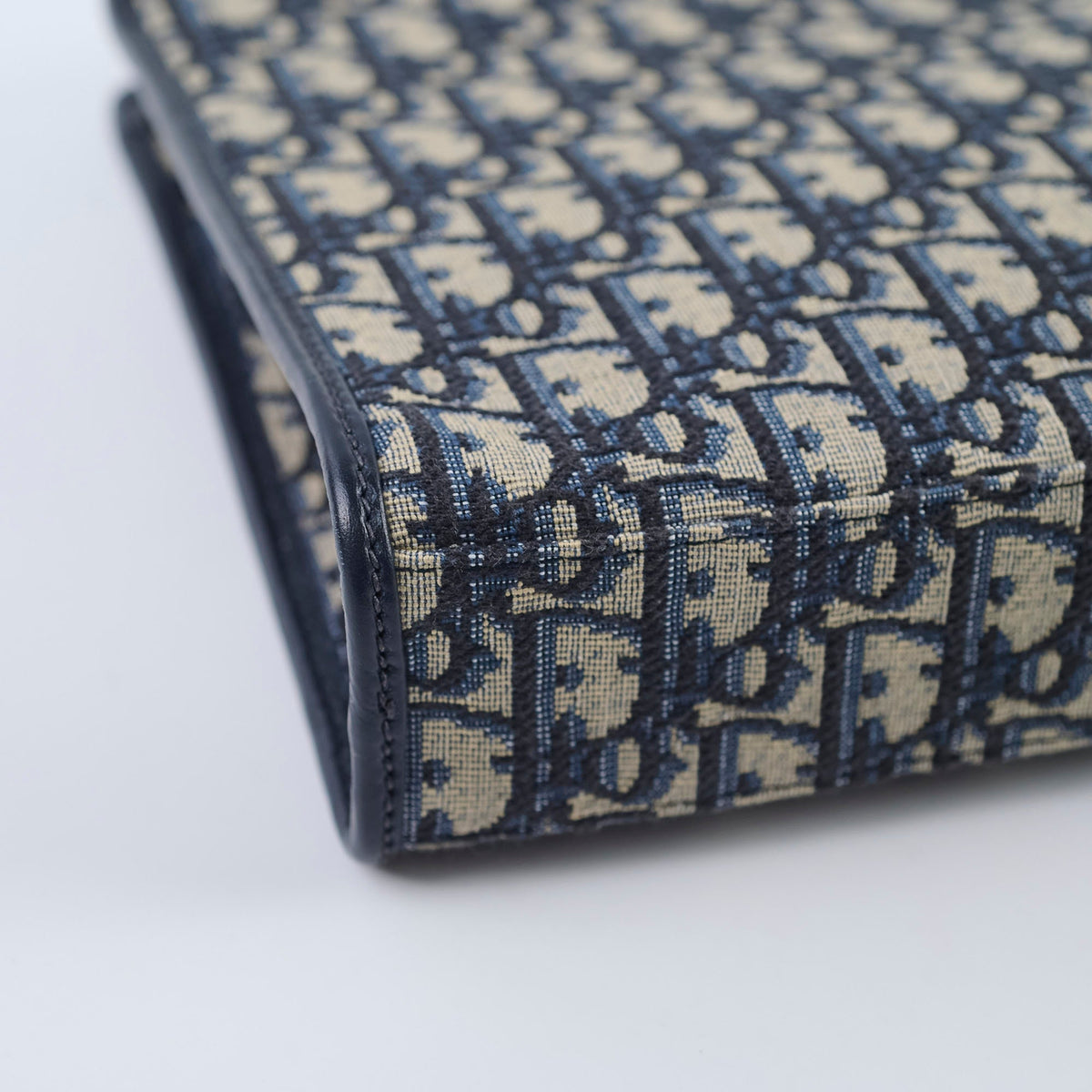 Christian Dior 30 Montaigne Dea Pouch Navy Oblique - photo 6