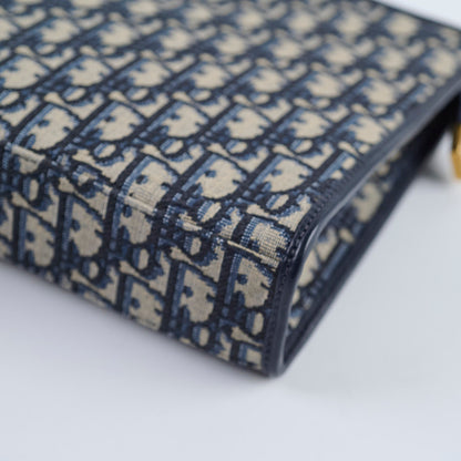 Christian Dior 30 Montaigne Dea Pouch Navy Oblique - photo 8