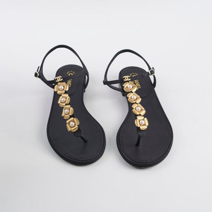 Chanel Women's Sandals Size 36.5 - photo 3