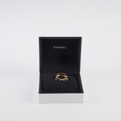 Chanel Coco Crush Beige Gold Ring Size 54 - photo 6