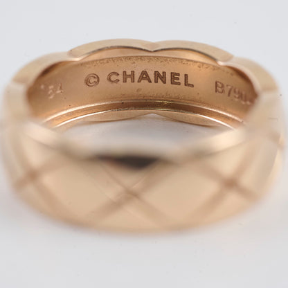 Chanel Coco Crush Beige Gold Ring Size 54 - photo 3