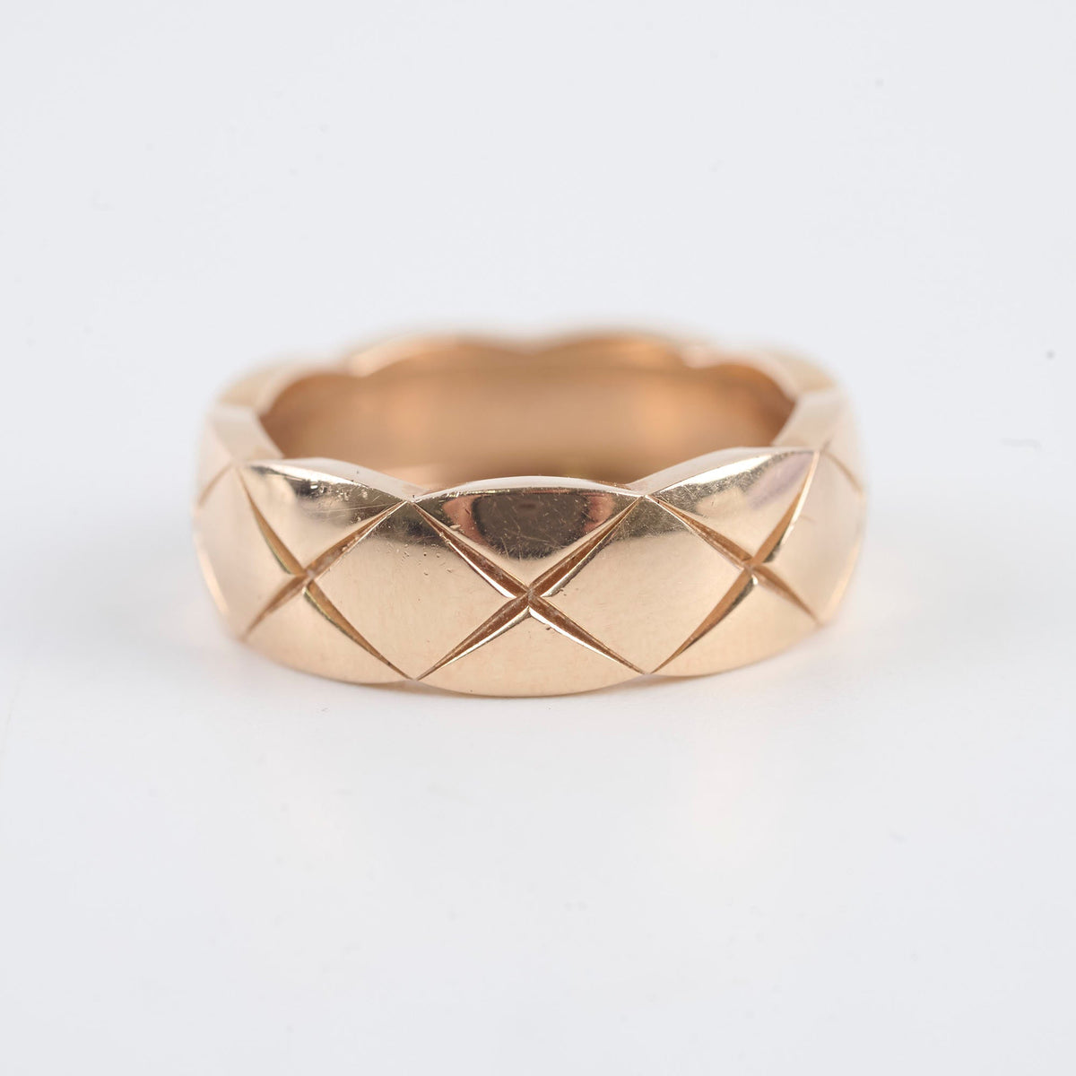 Chanel Coco Crush Beige Gold Ring Size 54 - photo 2