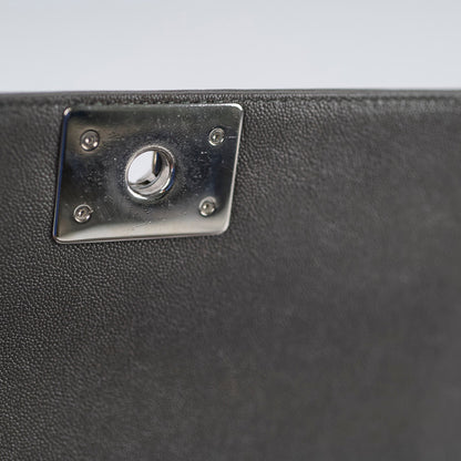 Chanel Old Medium Caviar Boy Grey 2019 - photo 9