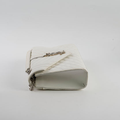 Saint Laurent Envelope Crossbody Medium White - photo 3