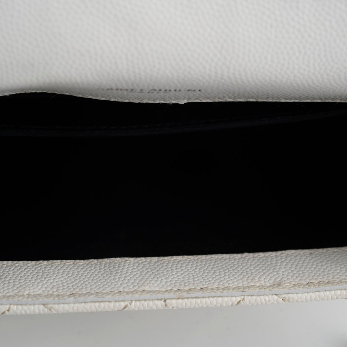 Saint Laurent Envelope Crossbody Medium White - photo 8