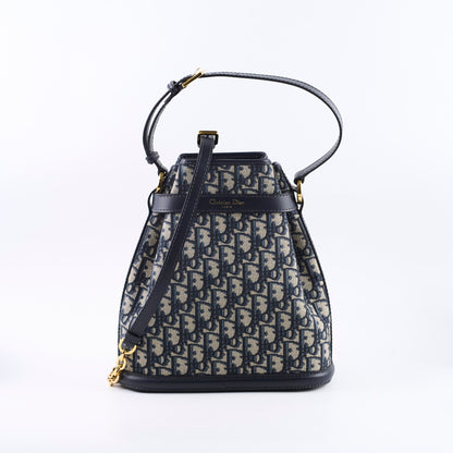 Christian Dior Medium C'est Dior Bag Blue Oblique - photo 4