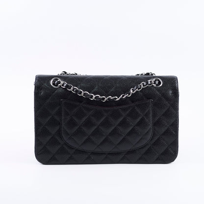 Chanel Medium/Large Caviar Double Classic Flap Black 2022 - photo 3