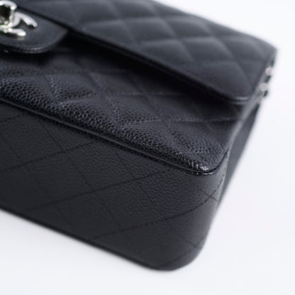 Chanel Medium/Large Caviar Double Classic Flap Black 2022 - photo 5