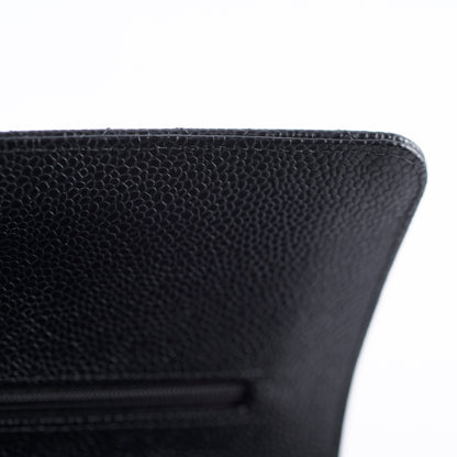 Chanel Medium/Large Caviar Double Classic Flap Black 2022 - photo 10