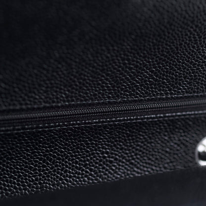 Chanel Medium/Large Caviar Double Classic Flap Black 2022 - photo 11