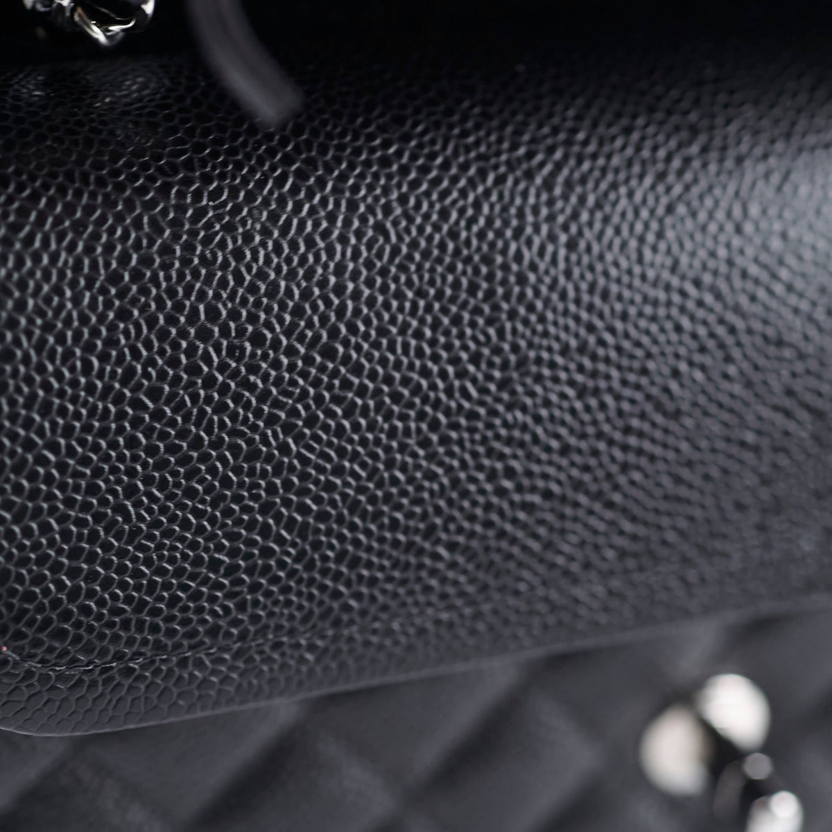 Chanel Medium/Large Caviar Double Classic Flap Black 2022 - photo 12