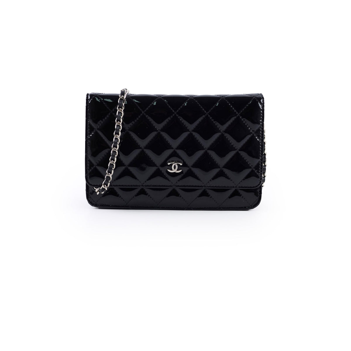 Chanel Classic WOC Black Patent - photo 1
