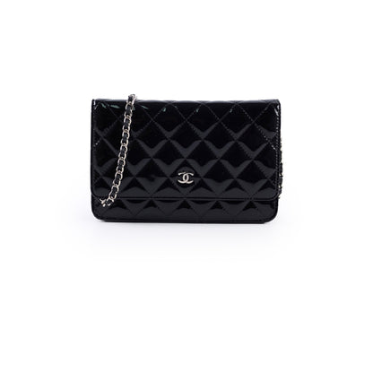 Chanel Classic WOC Black Patent - photo 1