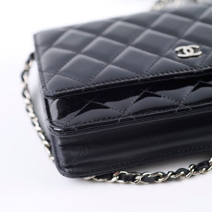 Chanel Classic WOC Black Patent - photo 11