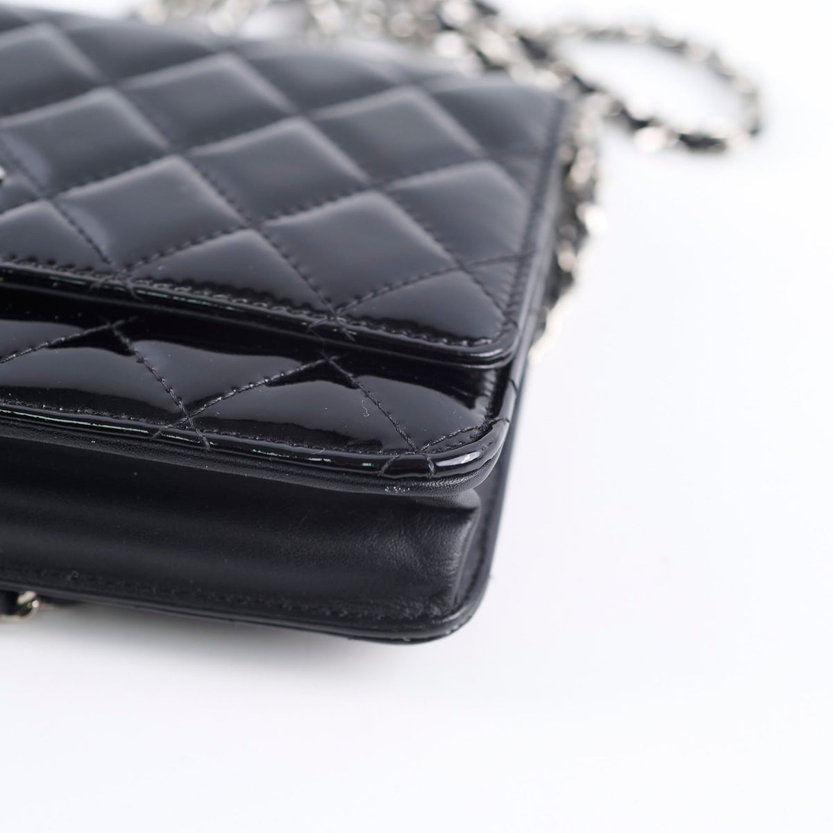 Chanel Classic WOC Black Patent - photo 13