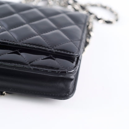 Chanel Classic WOC Black Patent - photo 13