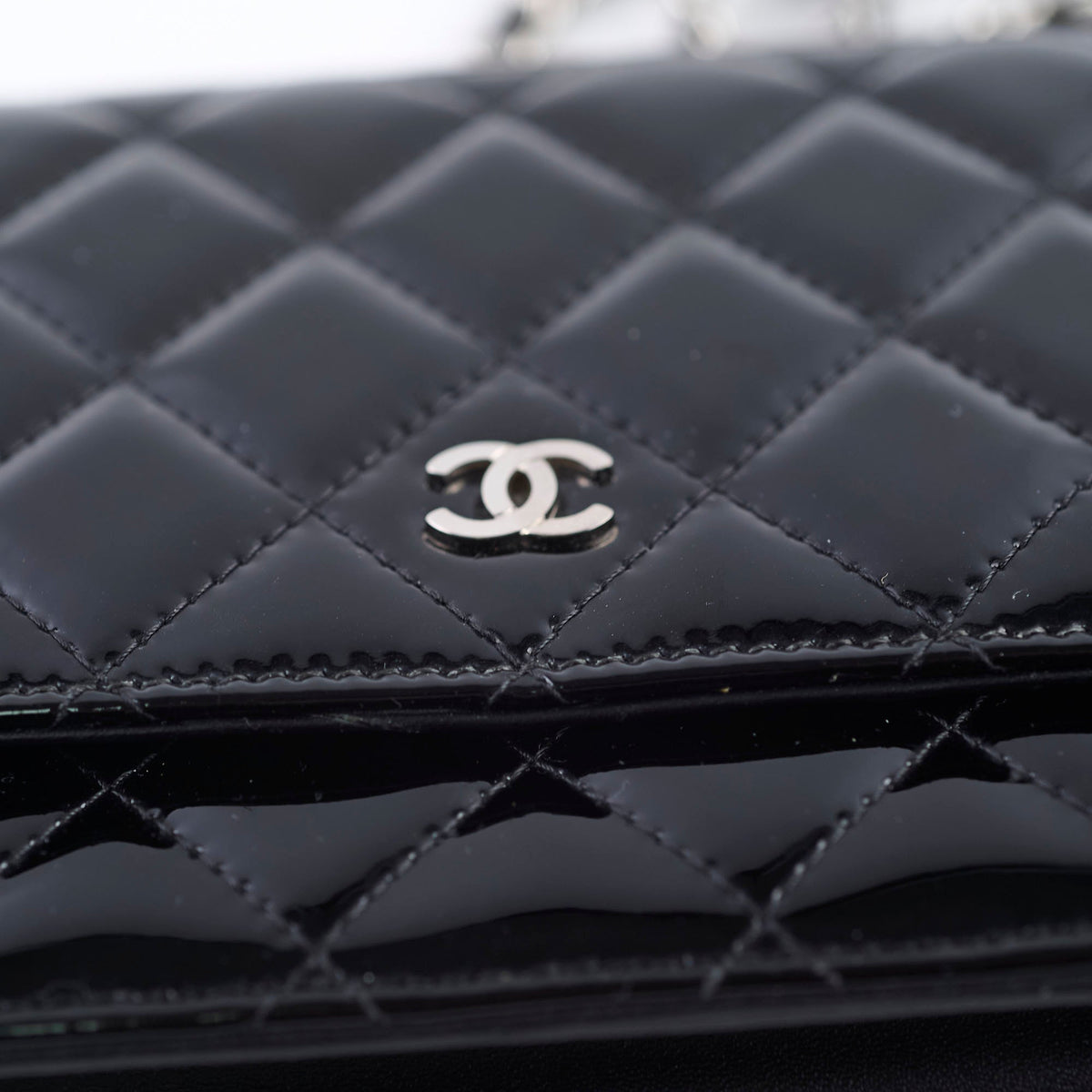 Chanel Classic WOC Black Patent - photo 14