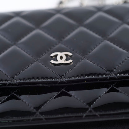 Chanel Classic WOC Black Patent - photo 14