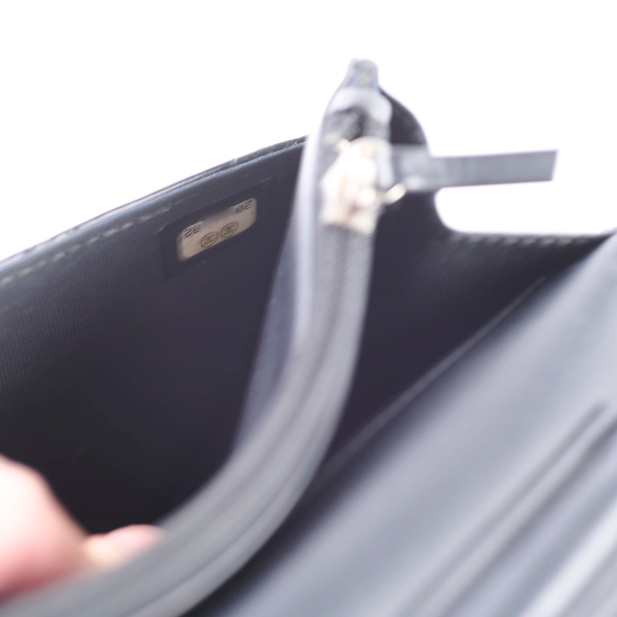 Chanel Classic WOC Black Patent - photo 10