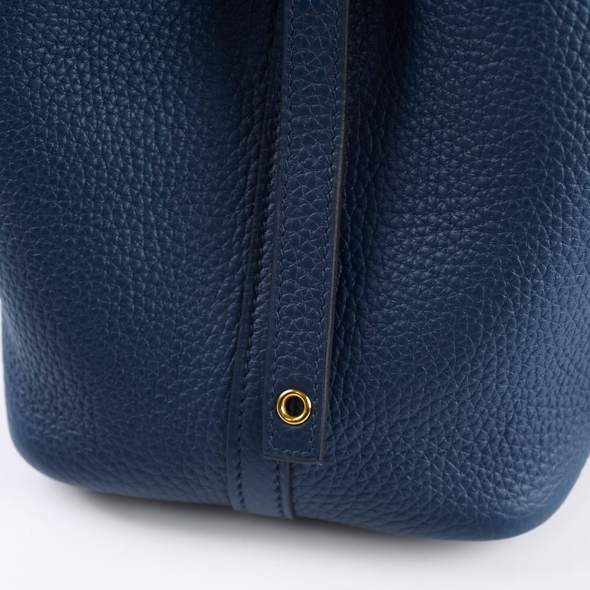 Hermes Picotin 18 Bleu Navy GHW B Stamp - photo 7