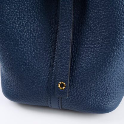 Hermes Picotin 18 Bleu Navy GHW B Stamp - photo 7