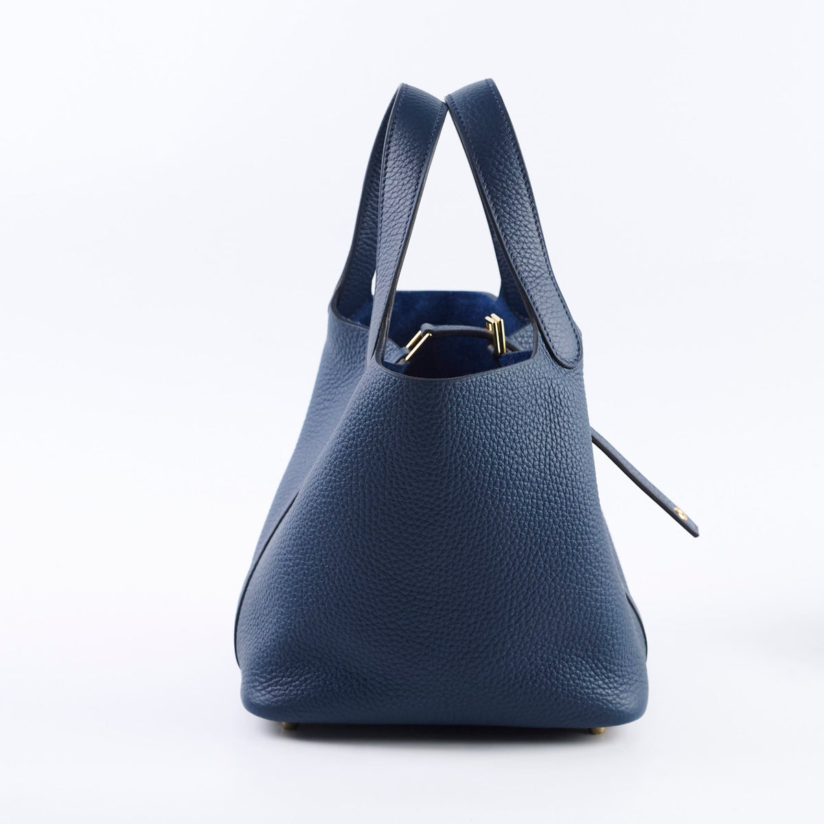Hermes Picotin 18 Bleu Navy GHW B Stamp - photo 3