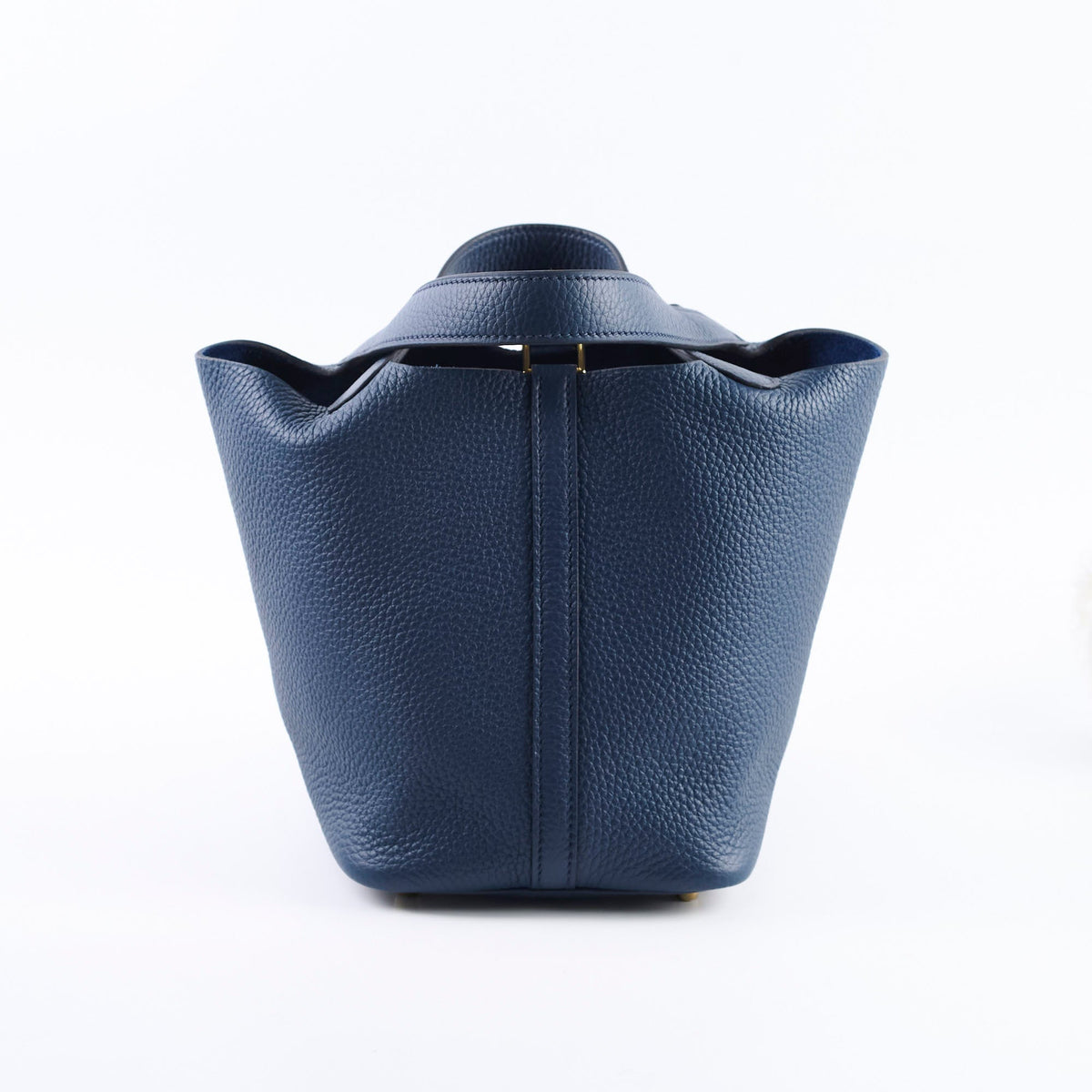 Hermes Picotin 18 Bleu Navy GHW B Stamp - photo 2