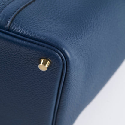 Hermes Picotin 18 Bleu Navy GHW B Stamp - photo 13