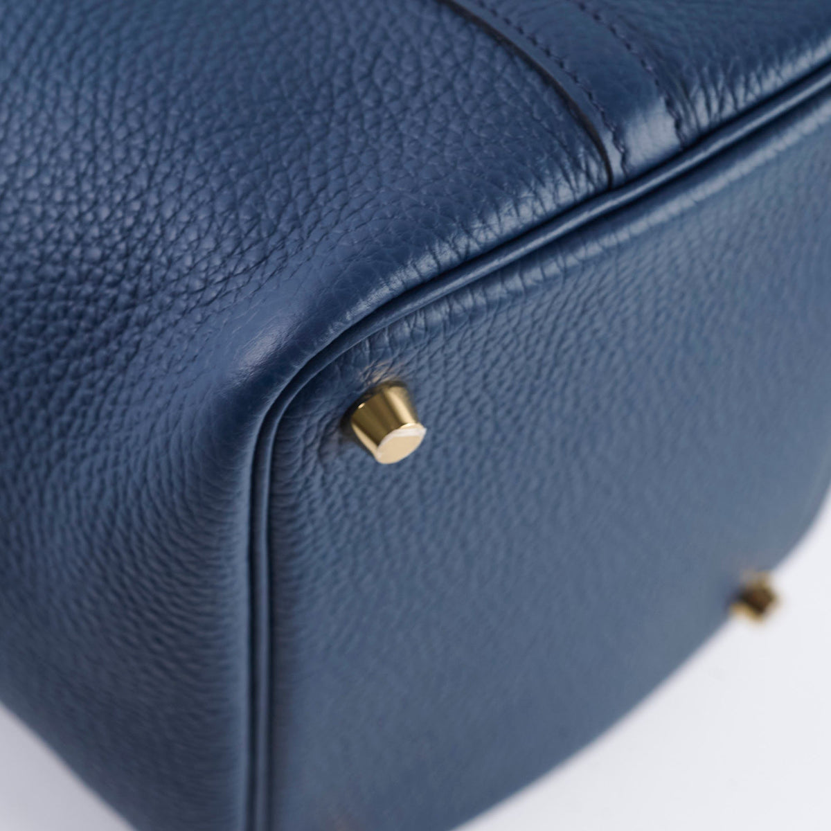 Hermes Picotin 18 Bleu Navy GHW B Stamp - photo 11